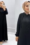 Elbise Tuğba Siyah