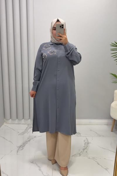 Takım İkili Gülnida Gri