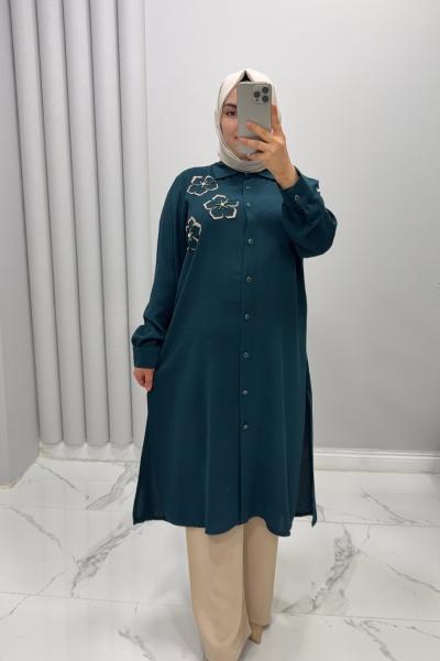 Takım İkili Gülnida Petrol Mavisi