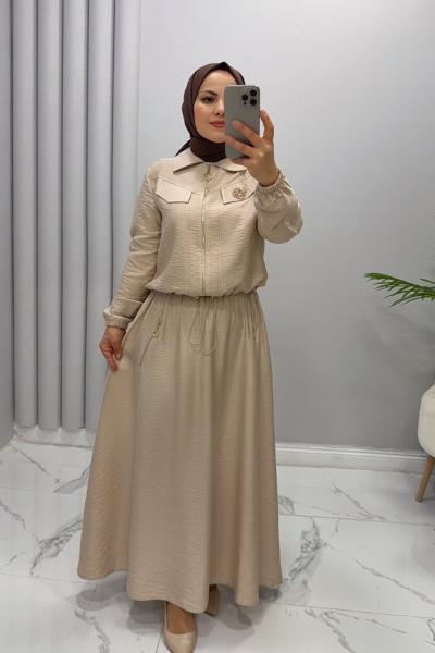 Takım etekli Ayda Krem