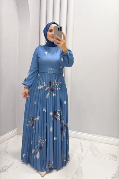 Elbise Burçak Mavi