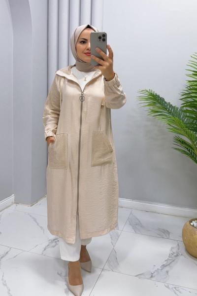 Kap Fileli Reyhan Krem