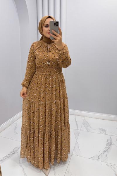 Elbise Şifon Zeynep Vizon