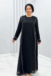 Ahu Abiye Elbise Siyah