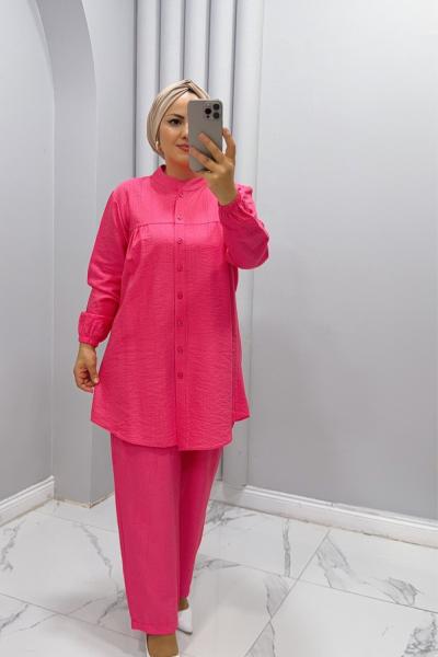 Takım ikili Zerrin Fuşya