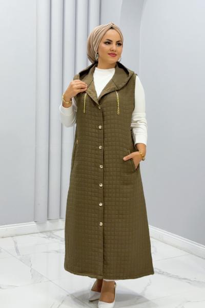 Yelek Kapitone Ceyda Yeşil