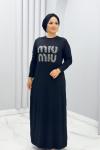 Elbise Miu Siyah
