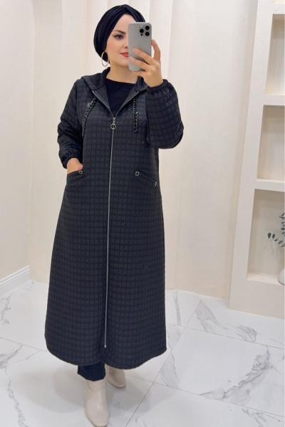 kapitone Neslihan kap Siyah