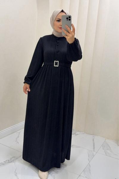 Elbise Gülşen Siyah