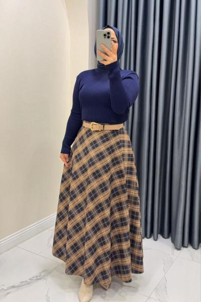 Mercan Etek Lacivert