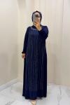 Elbise Gülsüm Lacivert