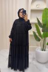 Efrazen Elbise Siyah