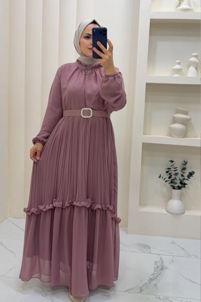 Elbise Şifon Sevgi  Gül