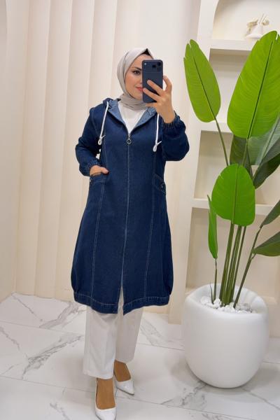 Kap Kot Hilal Lacivert