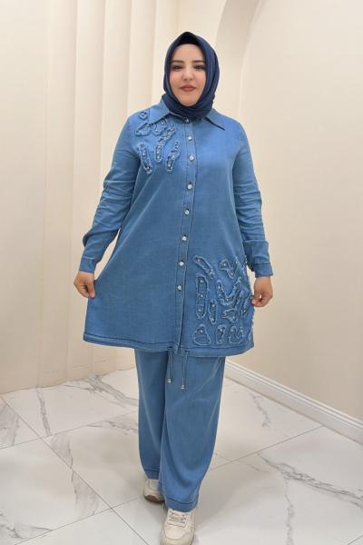 Takım kot Şeyma Mavi