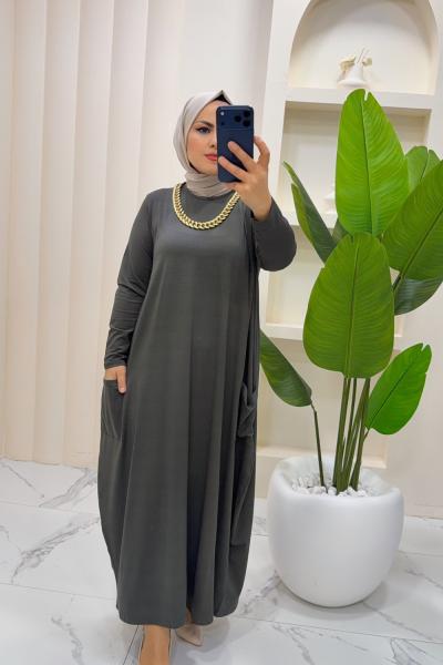 Elbise Türkan Yeşil