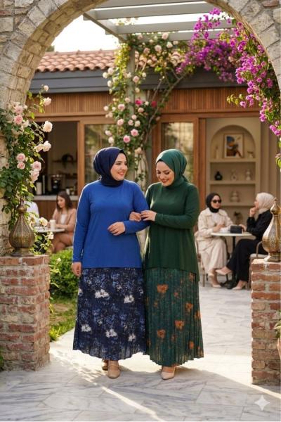 Takım Etekli Müjgan  Zümrüt