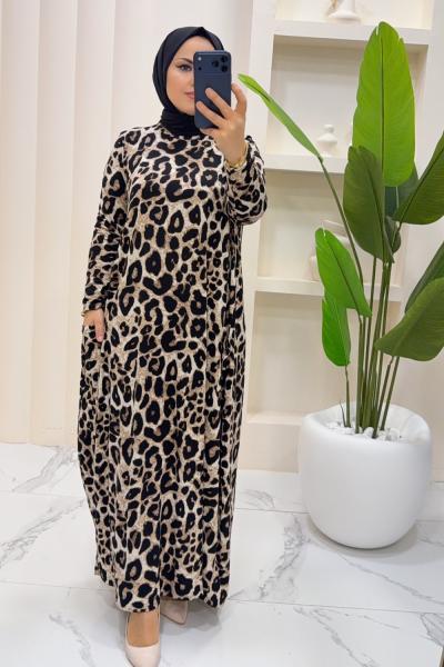 Elbise Vildan Leopar