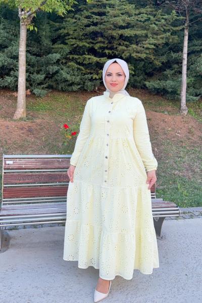 Elbise Asel Sarı