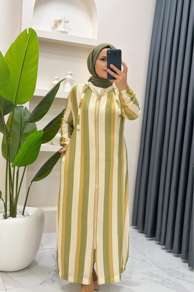 Kap çizgili Nilda Yeşil