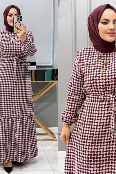 Elbise Kazayağı Lena Mürdüm