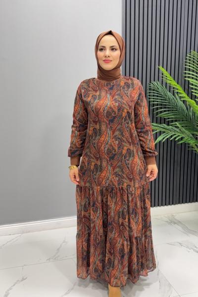 Elbise   Hasret Kahverengi