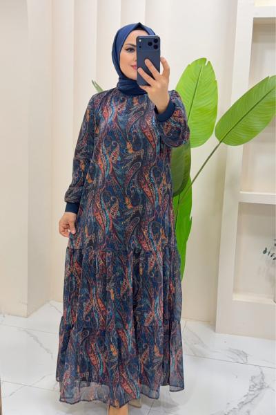 Elbise   Hasret Petrol Yeşili