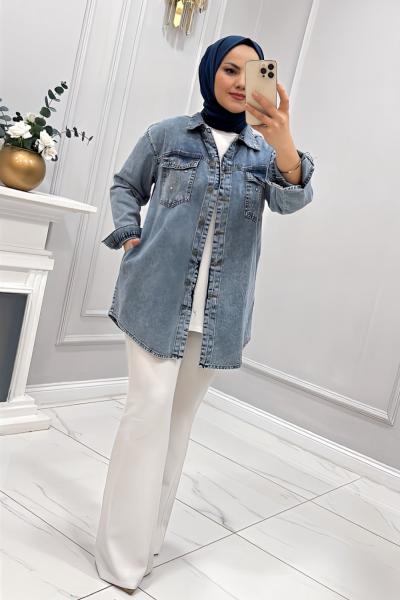 Kap Taşlı Azra Mavi