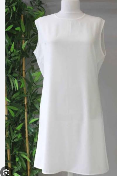 içlik  beyaz sıfır kol Beyaz Mavi