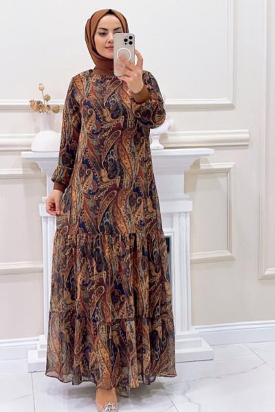 Elbise   Hasret Kahverengi