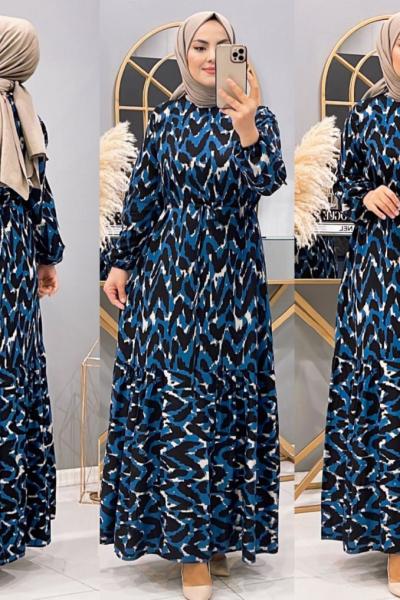 Elbise Kamujlaj Mavi