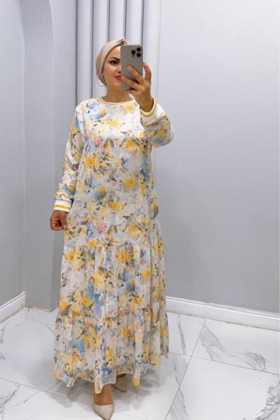 Elbise Linda Sarı