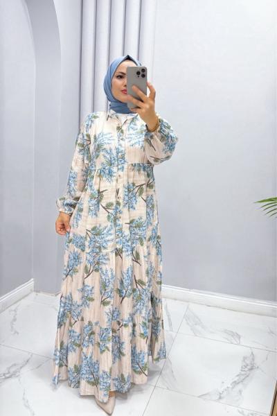 ElBise Modal Çiğsem Açık Mavi