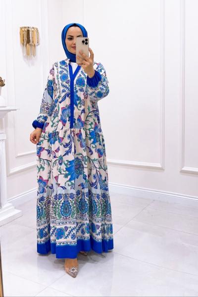 Elbise Viskon Sahil Saks Mavisi