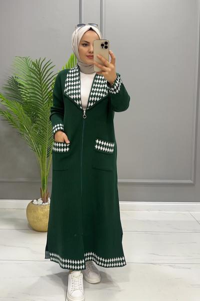 Hırka Triko  Selen Zümrüt