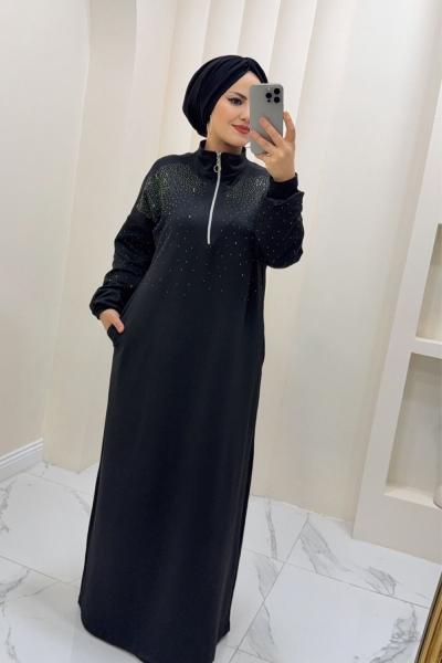 Parla Elbise Siyah