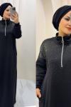 Parla Elbise Siyah