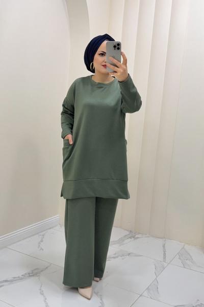 Takım ikili Dicle Mint Yeşili