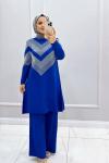Takım Triko Jasmin Mavi