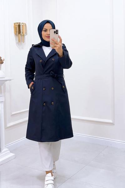 Trenç Bondik Kısa Zühre Lacivert