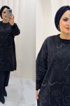Tunik oyşho  Lina Siyah