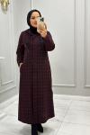 Kap Kaşe Alya Bordo