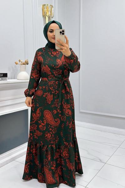 Elbise Asmin Yeşil