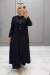 Takım İkili Açelya Siyah