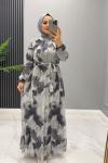 Elbise Batik Dilan Füme