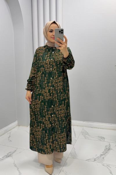 Tunik Viskon Diyar Haki