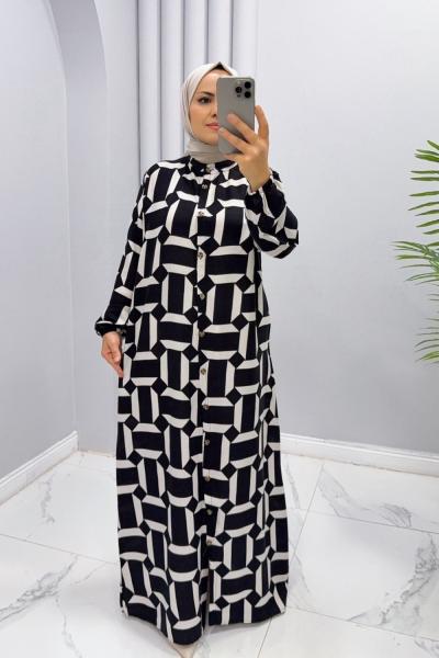 Elbise Alev Siyah