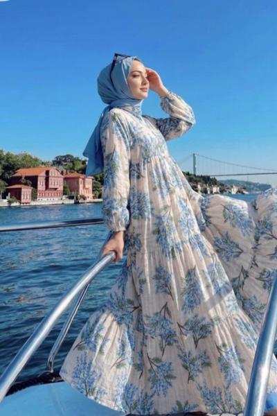 ElBise Modal Çiğsem Açık Mavi