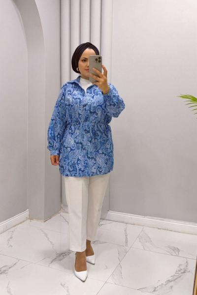 Ebru Tunik Mavi