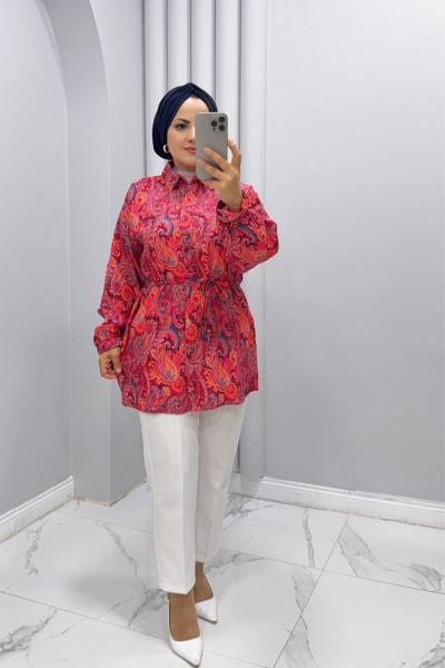 Ebru Tunik Bordo